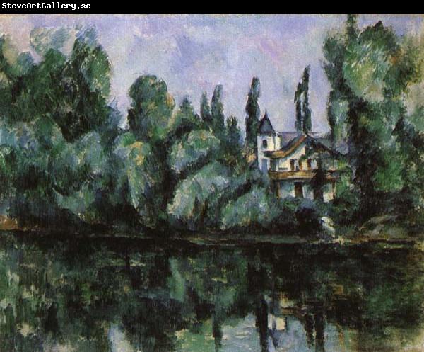 Paul Cezanne The Banks of the Marne